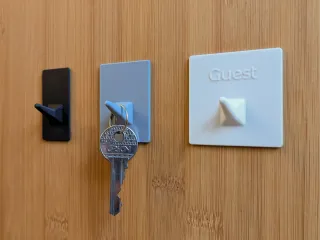 Hooks for Adhesive Wall Mounting