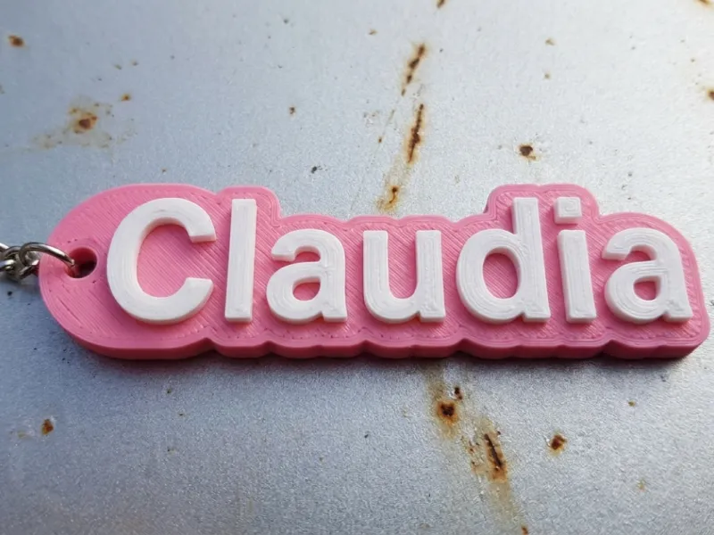 Keychain Nombre_Claudia