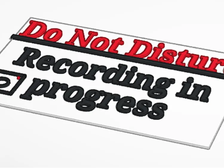Do not disturb Sign
