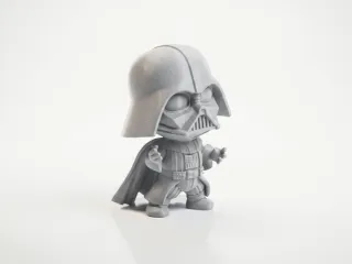 Chibi Darth Vader Figurine Star Wars 3D Printable