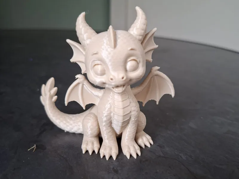 Adorable Happy Baby Dragon
