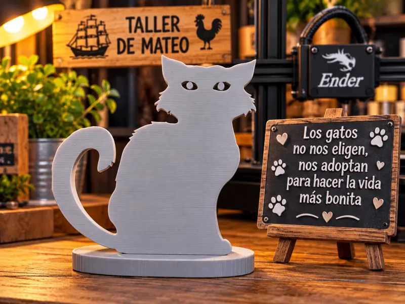 Schwarze Katze
