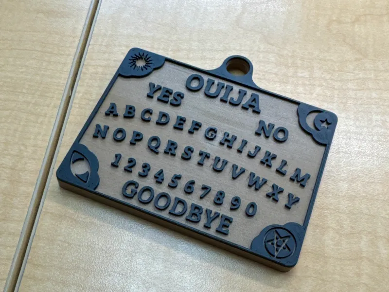Ouija Board Key Card Case