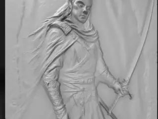 the elf swordsman