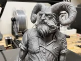 satyr demon bust-0