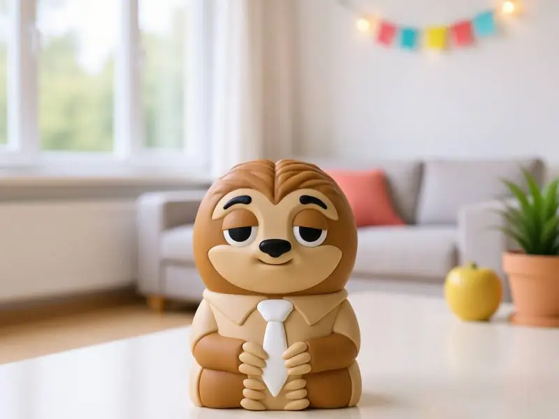 Baby Flash Sloth from Zootopia - No supports