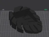 Monstera Post-It Note Holder-0