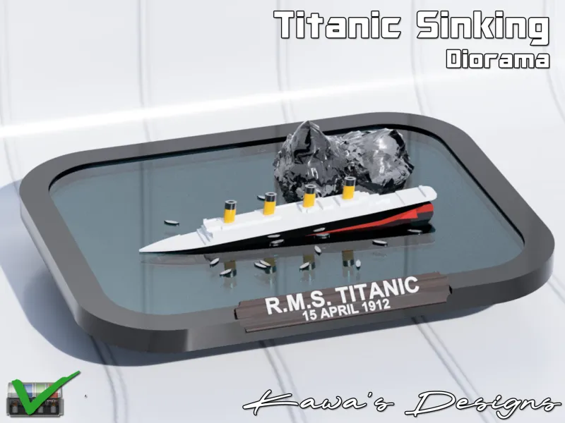 Diorama do Afundamento do Titanic