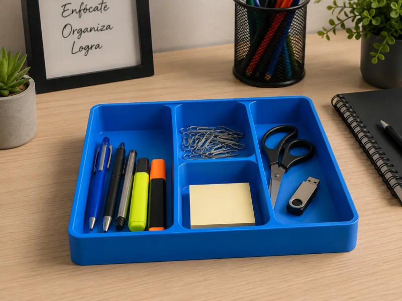 Organizador de Secretária com 4 Compartimentos Escritorio