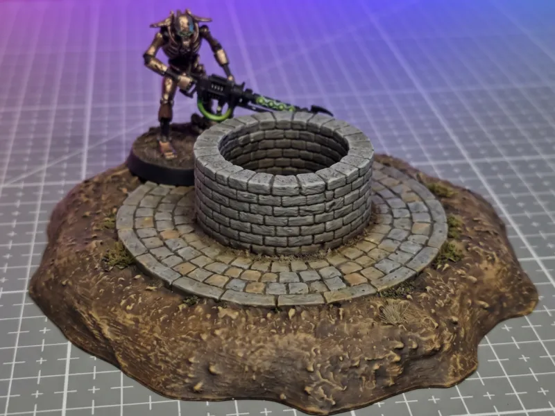 Poço de Tijolos - Terreno para Wargame Grimdark