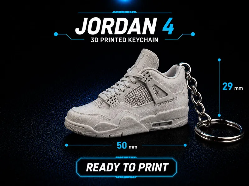 Schlüsselanhänger Air Jordan 4