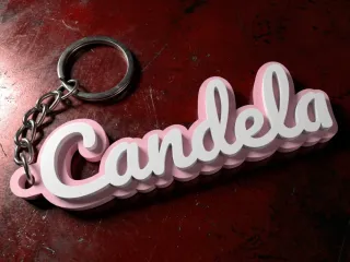Keychain Name Candela