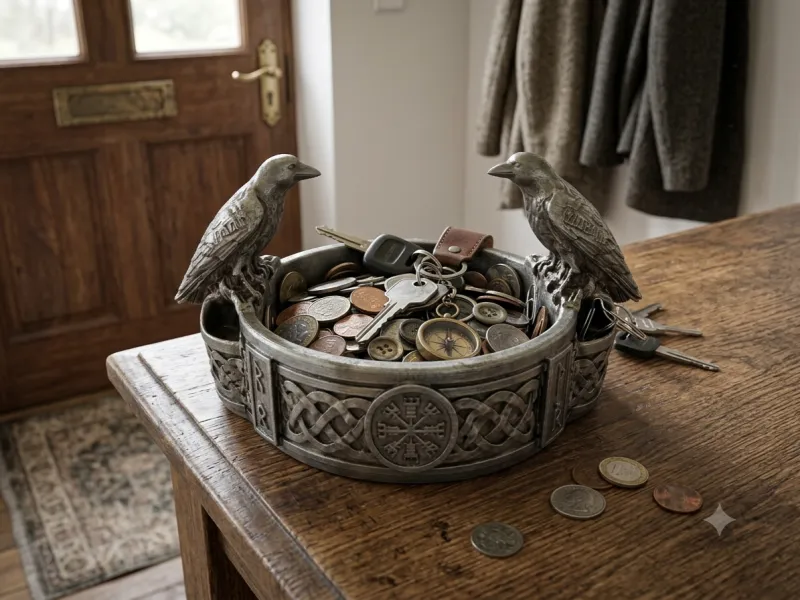 Viking Raven Bits Bowl