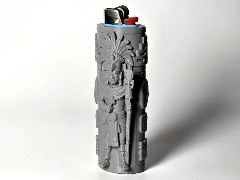Case for lighter BIC J6 Maya style