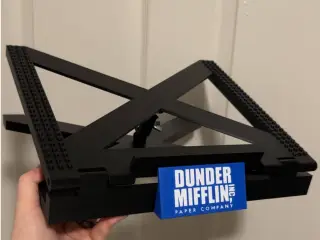 Elevated Brick Model Display