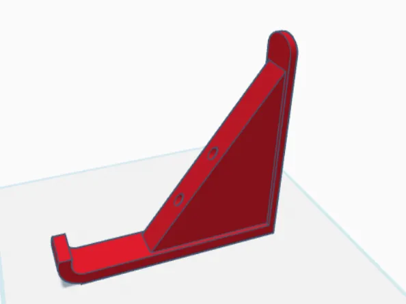Snow board wall hanger