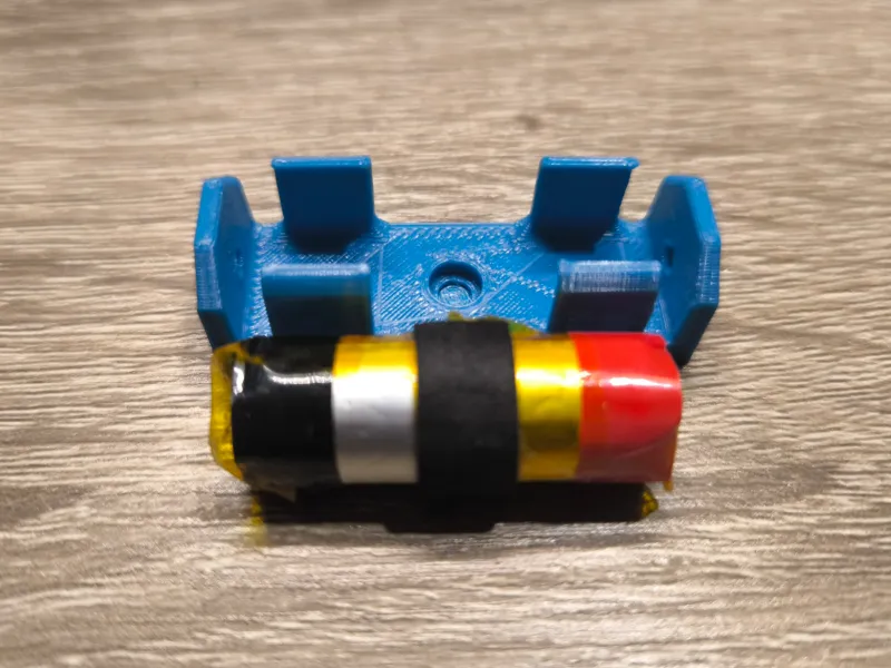 Vape batt cradle / holder