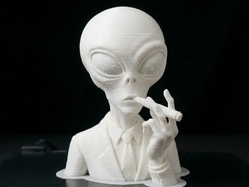 smoking humanoid
