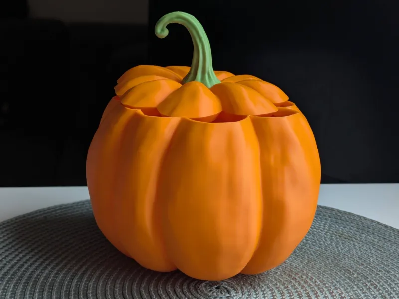 Bol citrouille d'Halloween réaliste
