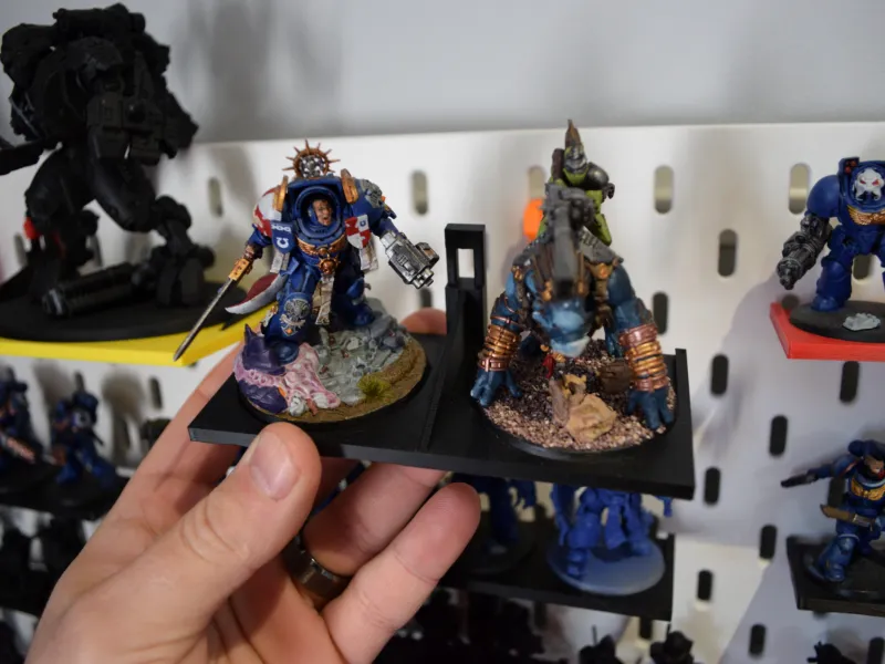 Miniaturen 50mm Voetstukken Ikea Skadis Display