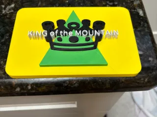 SignMaker Project(1)King of the Mountain