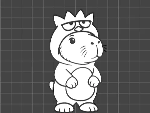 Capivara Badtz-Maru