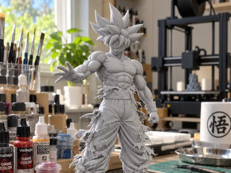 Animelove - Goku Ultra Séparation/Assemblage