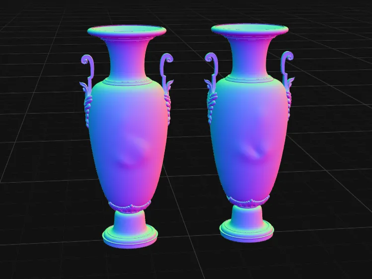 Ancient Greek Amphora Vase Set | Classical Decorative Vases