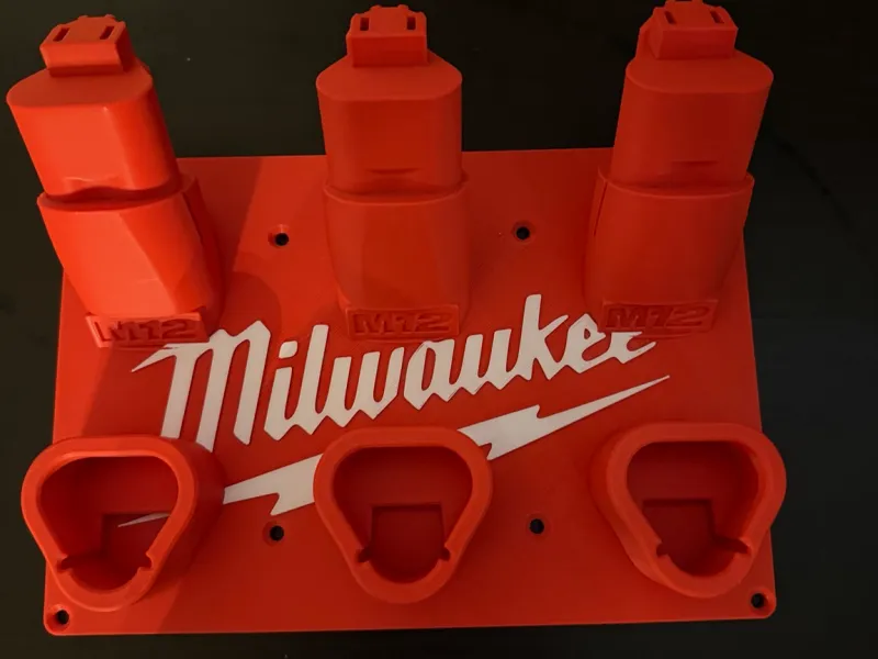 Milwaukee M12 Triple Tool & Battery Holder