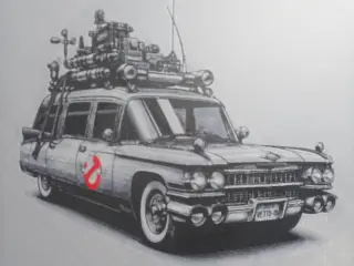 Ghostbusters car hueforge