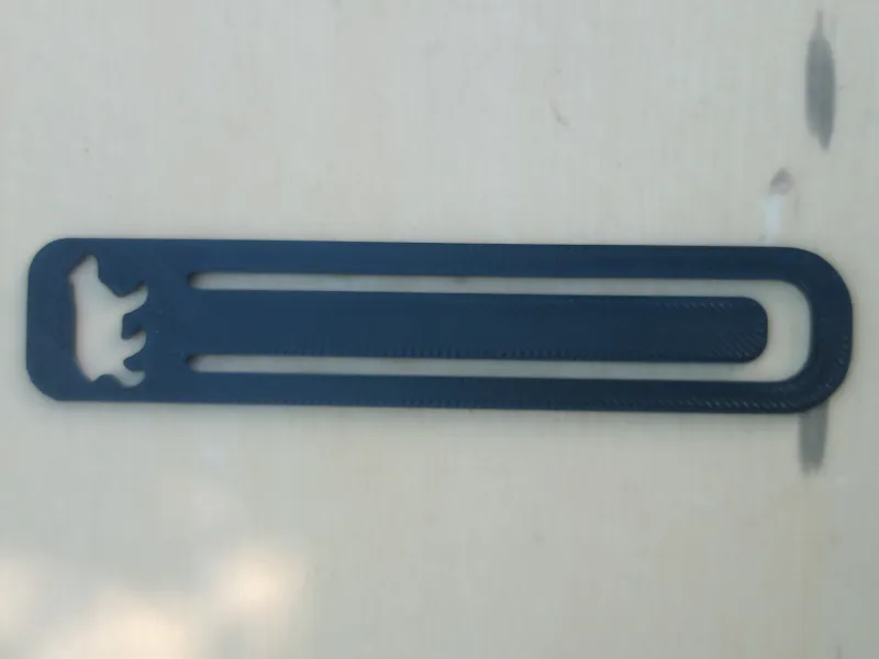 Marcapáginas de oso