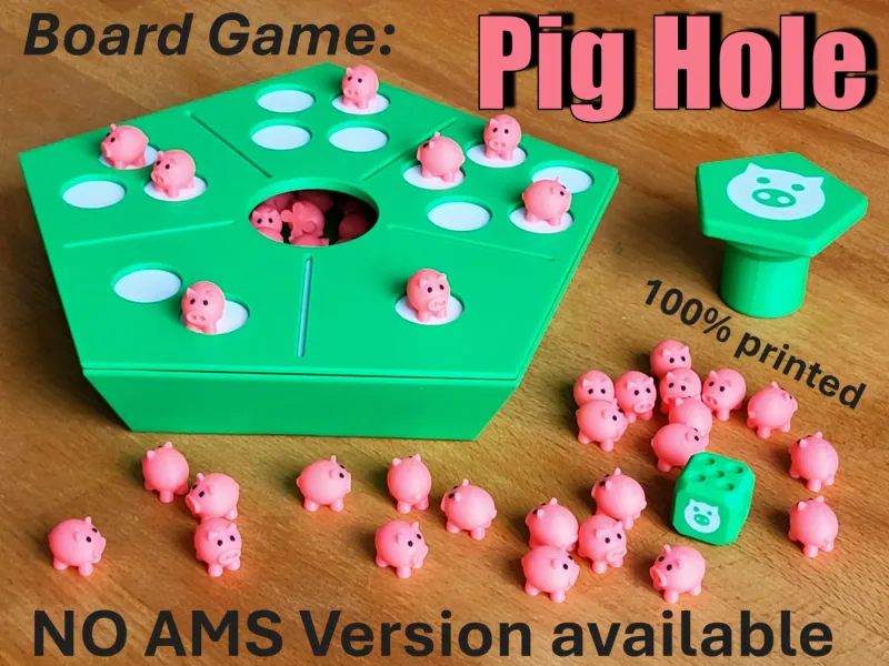 Juego de mesa "cerditos al chiquero"