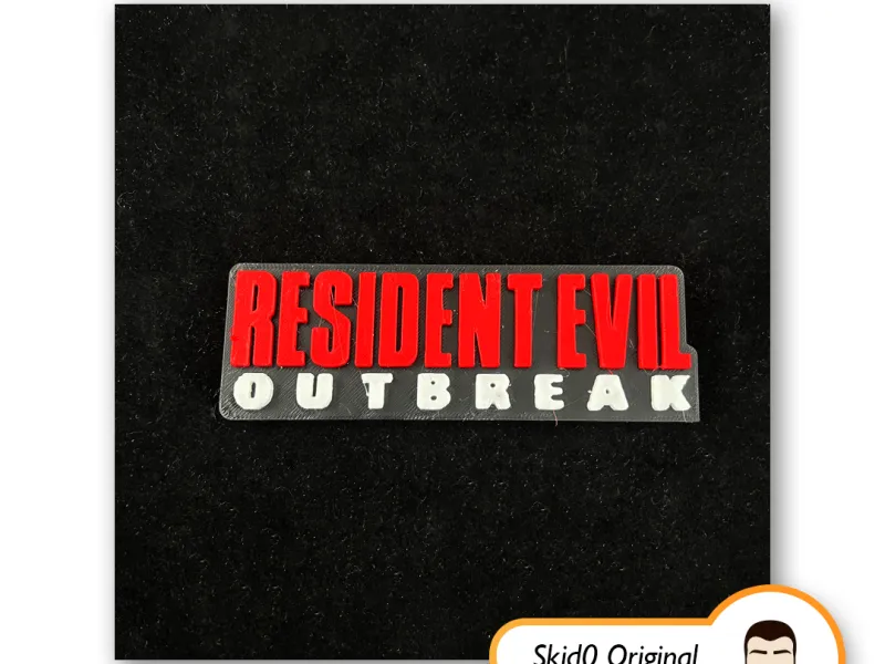 Игровые логотипы - Resident Evil Outbreak