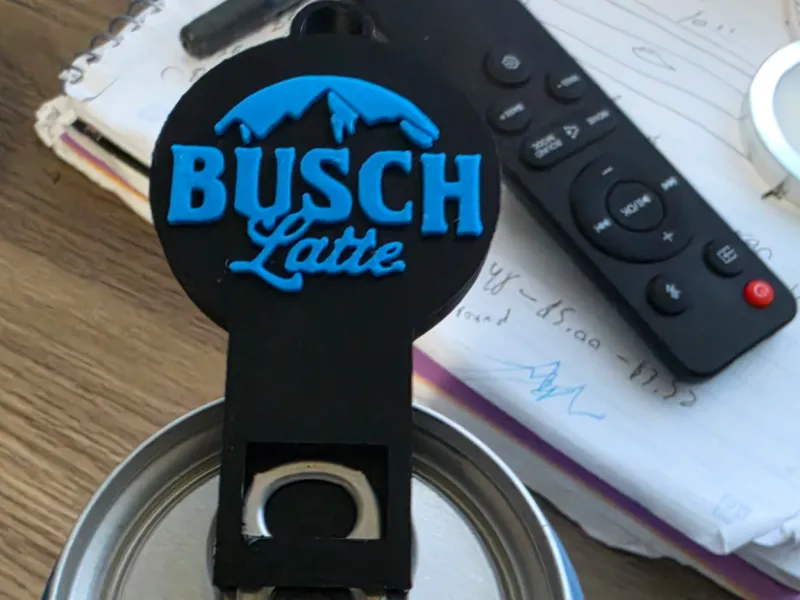 Busch Light Tab Can Opener