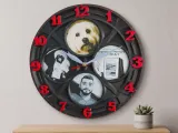 Custom Photo Magic Relief Wall Clock-0