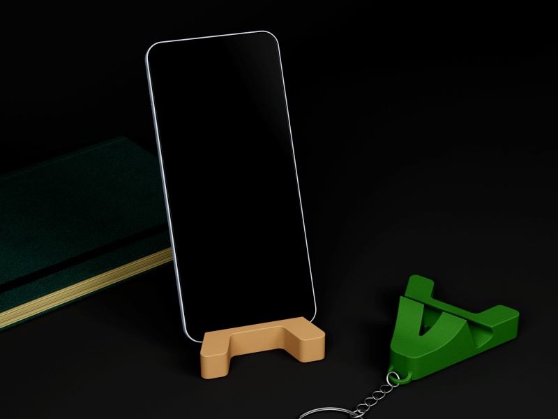 The Alpha Stand - Portable Letter A Phone Holder