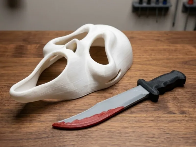 Заколка «Крик» 🔪💀