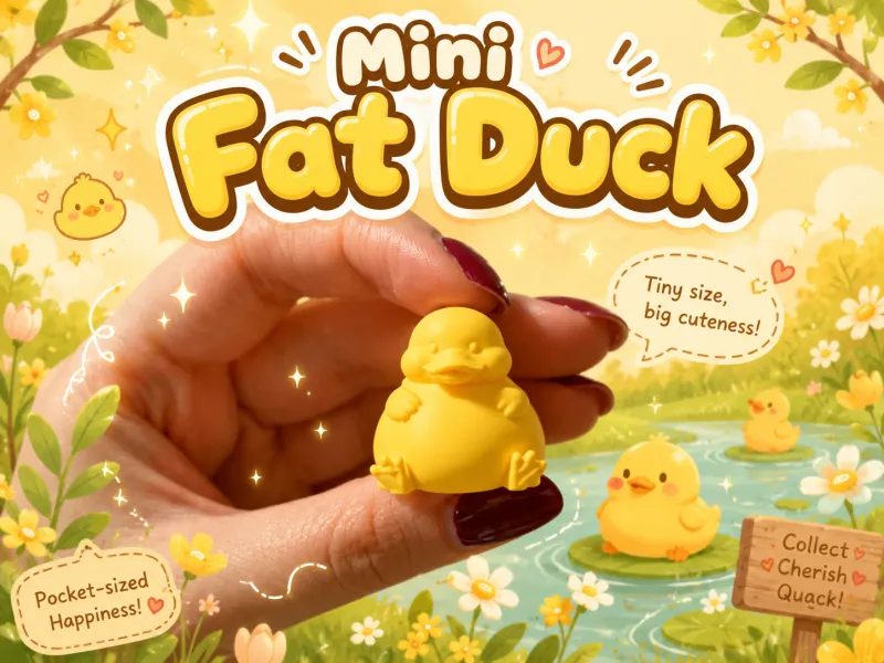 Mini Anatra Paffuta – Collezione Divertente