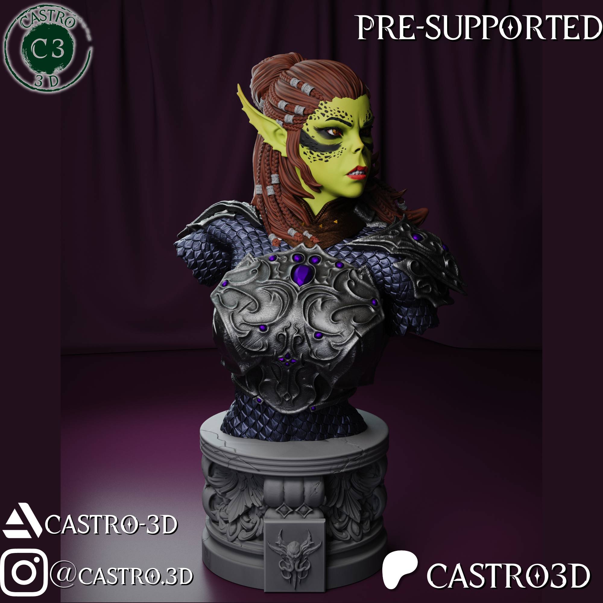 LaeZel - Baldurs Gate 3 Bust Collection