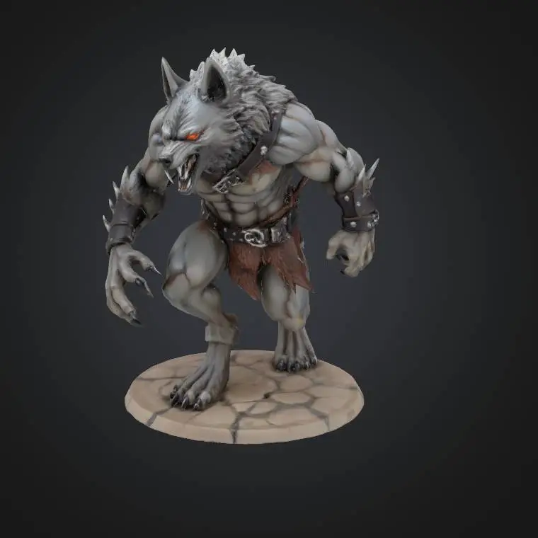 FREE warg/warewolf warrior joc rpg