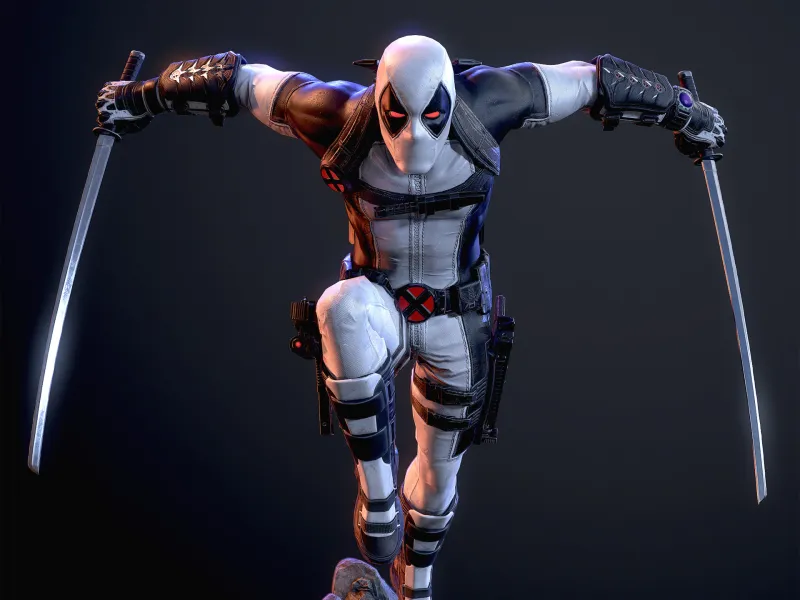 Deadpool Top Model !!