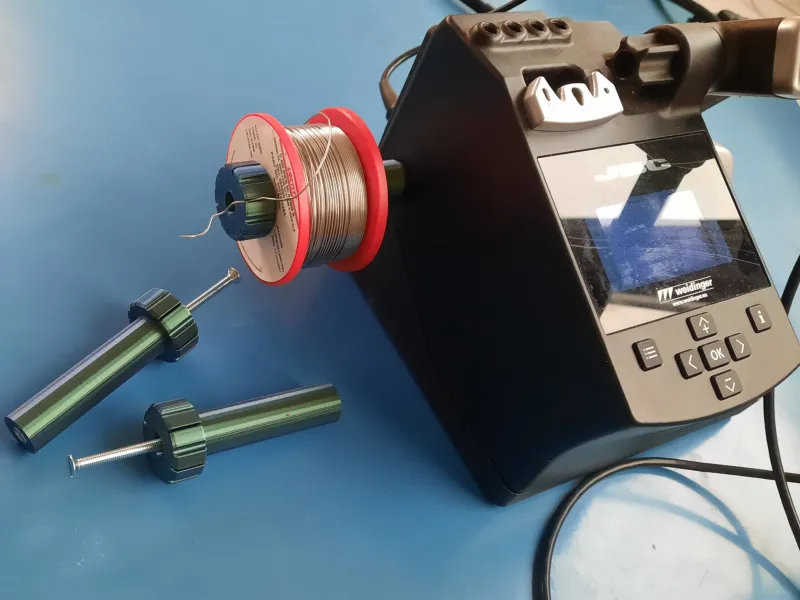 Tin Spool Support for JBC Soldering Station