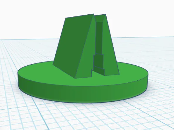 2D character game board stand up 1mm gap