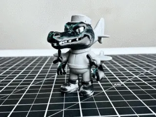 Bombardino Crocodilo Chibi