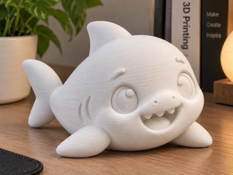 Chibi Baby Shark Figure
