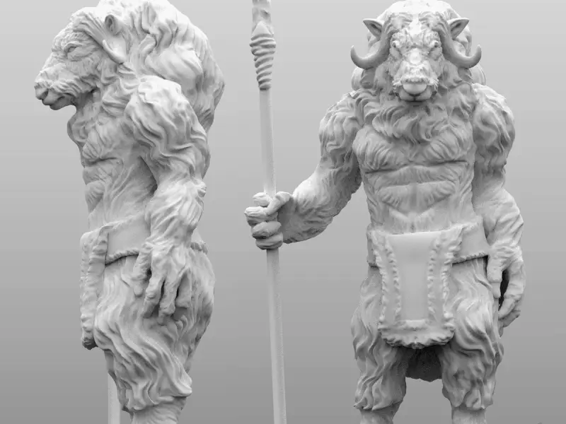 Musk Ox Minotaur