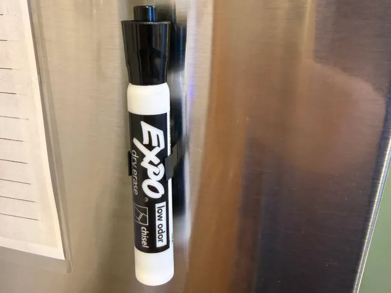 Magnetic Dry Erase Marker Holder (Expo Compatible)