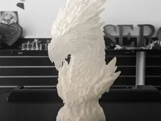 Ice Dragon Bust
