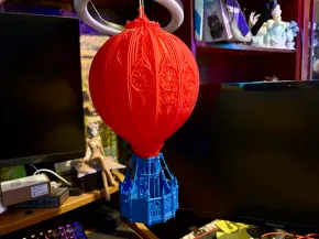 The Hanging Cathedral Balloon
