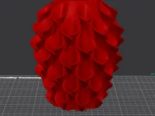 Vase Dragon Scale